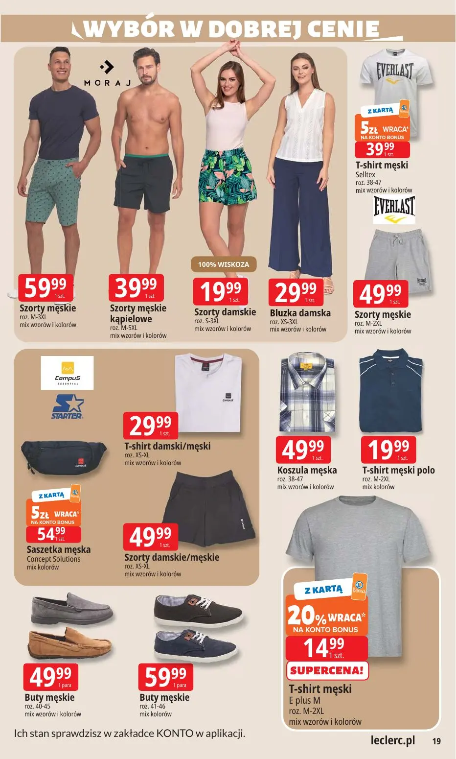 gazetka promocyjna E.Leclerc Wybór w dobrej cenie - Strona 19