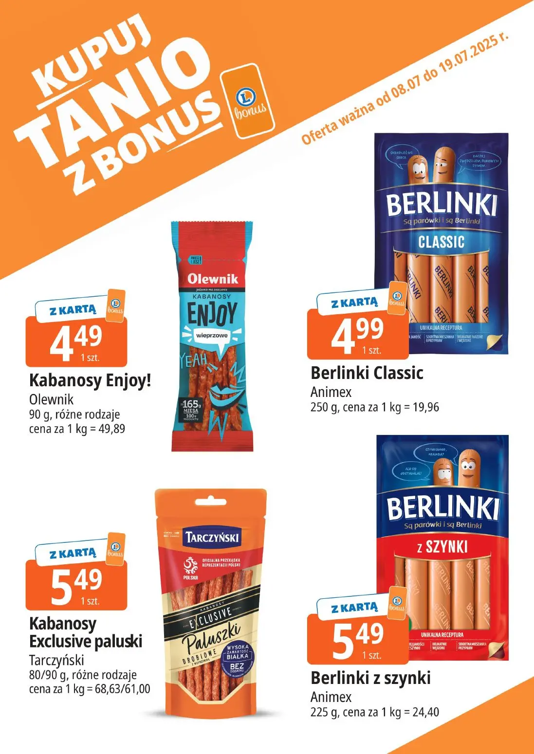 gazetka promocyjna E.Leclerc Bonus skanujesz kasę zyskujesz - Strona 8