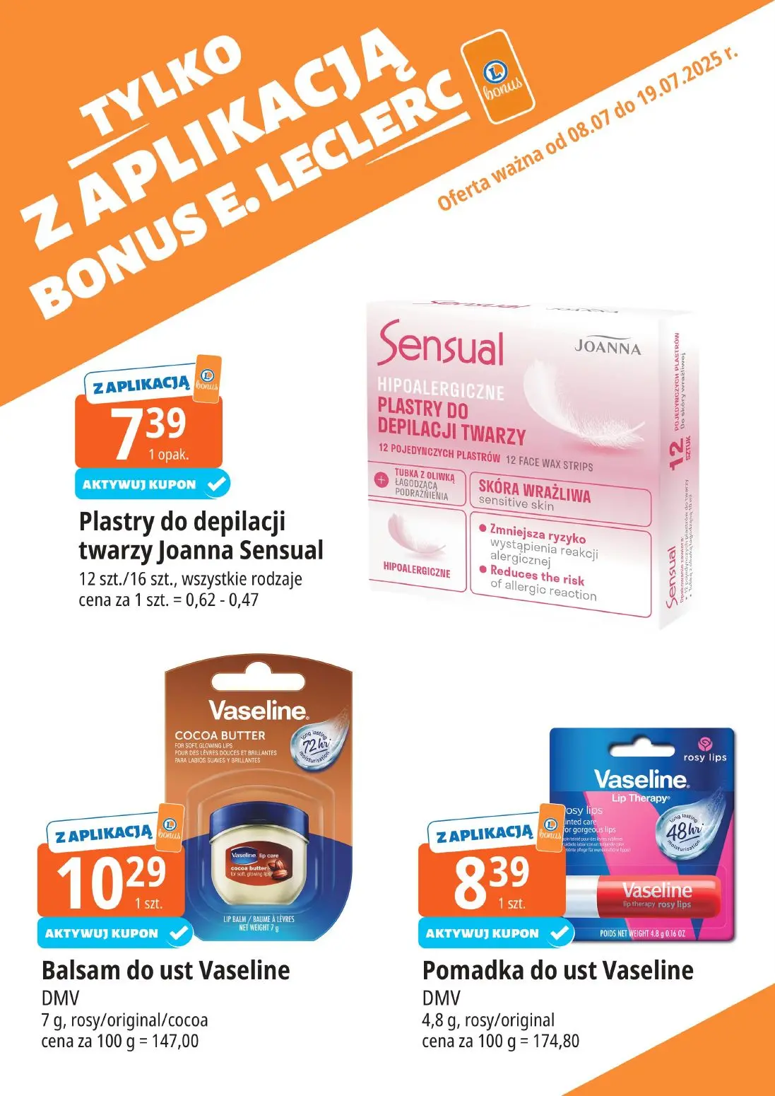 gazetka promocyjna E.Leclerc Bonus skanujesz kasę zyskujesz - Strona 11