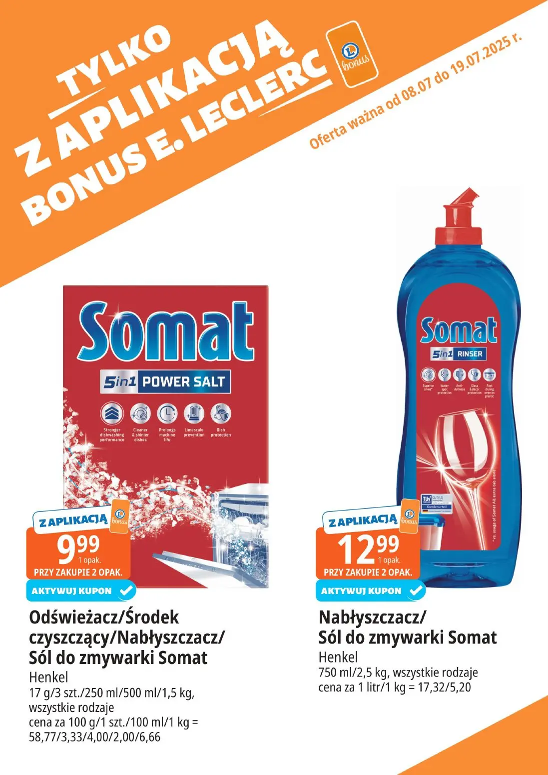 gazetka promocyjna E.Leclerc Bonus skanujesz kasę zyskujesz - Strona 12