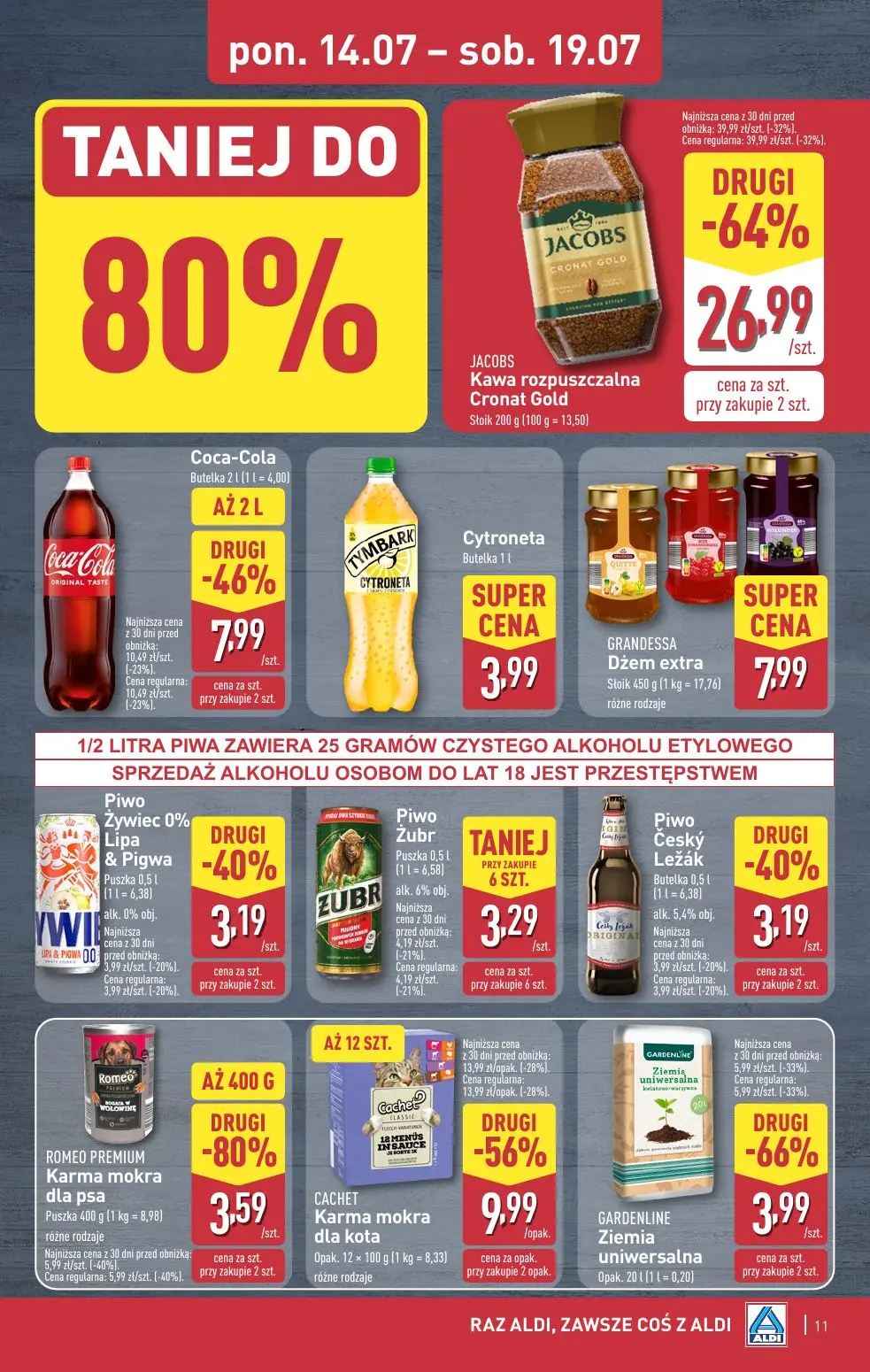 gazetka promocyjna ALDI Raz ALDI, zawsze coś z ALDI - Strona 11