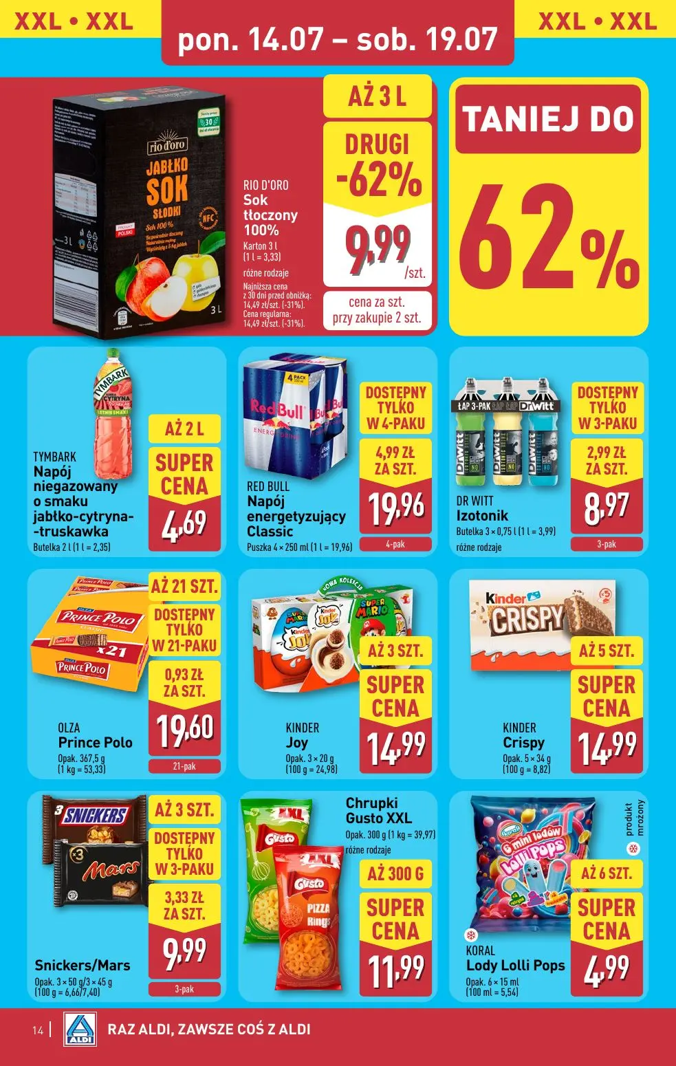 gazetka promocyjna ALDI Raz ALDI, zawsze coś z ALDI - Strona 14