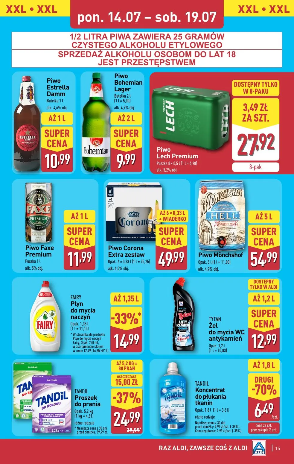 gazetka promocyjna ALDI Raz ALDI, zawsze coś z ALDI - Strona 15