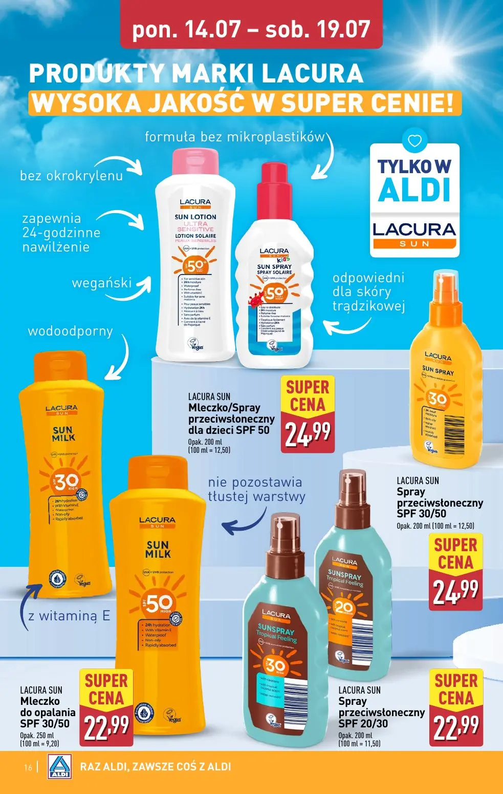 gazetka promocyjna ALDI Raz ALDI, zawsze coś z ALDI - Strona 16