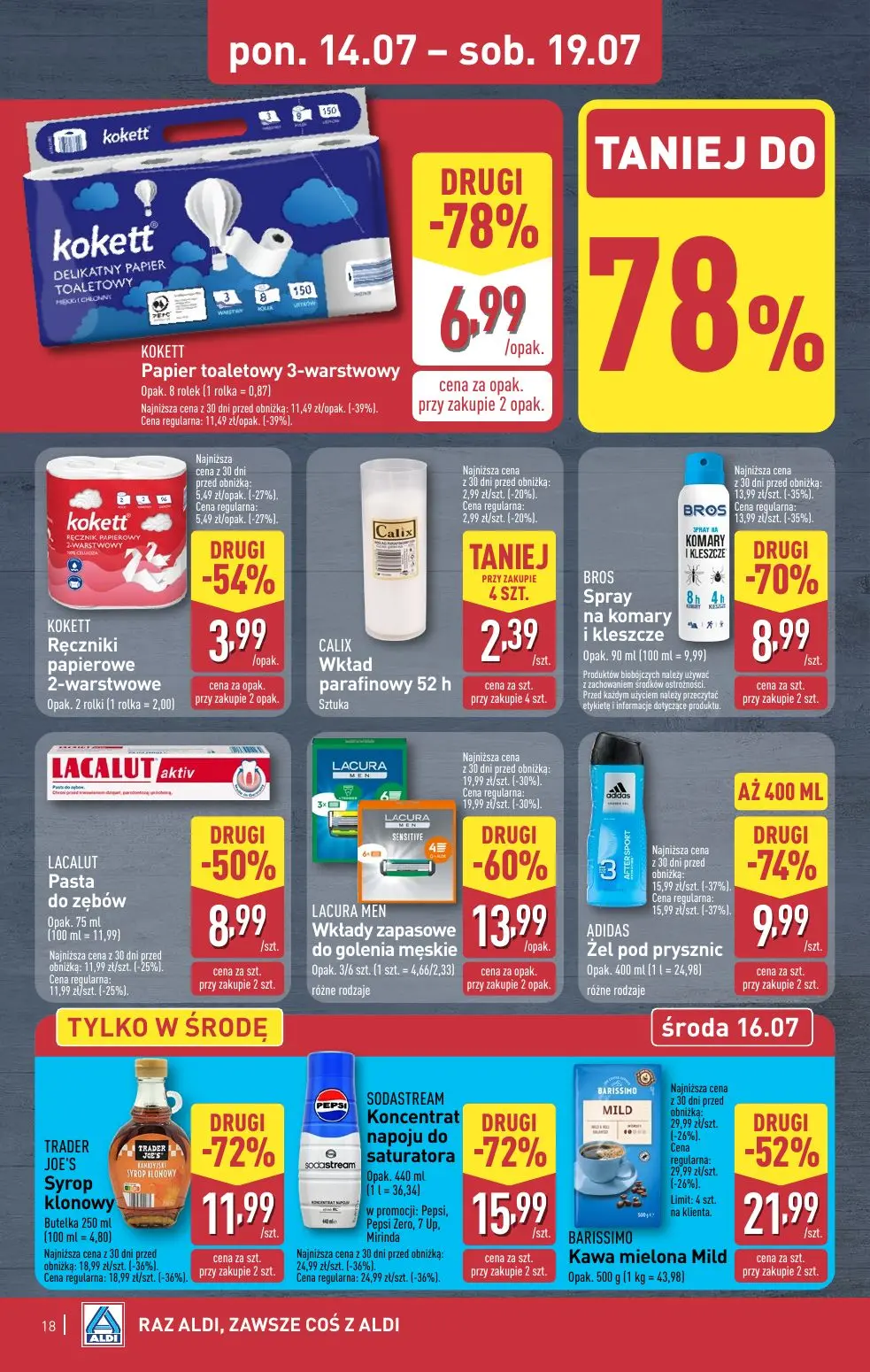 gazetka promocyjna ALDI Raz ALDI, zawsze coś z ALDI - Strona 18