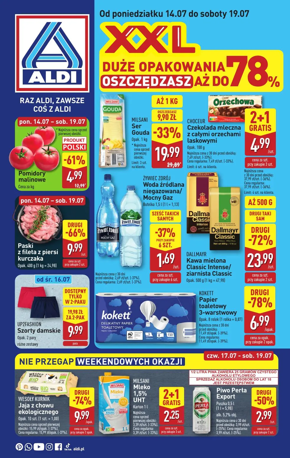 gazetka promocyjna ALDI Raz ALDI, zawsze coś z ALDI - Strona 1