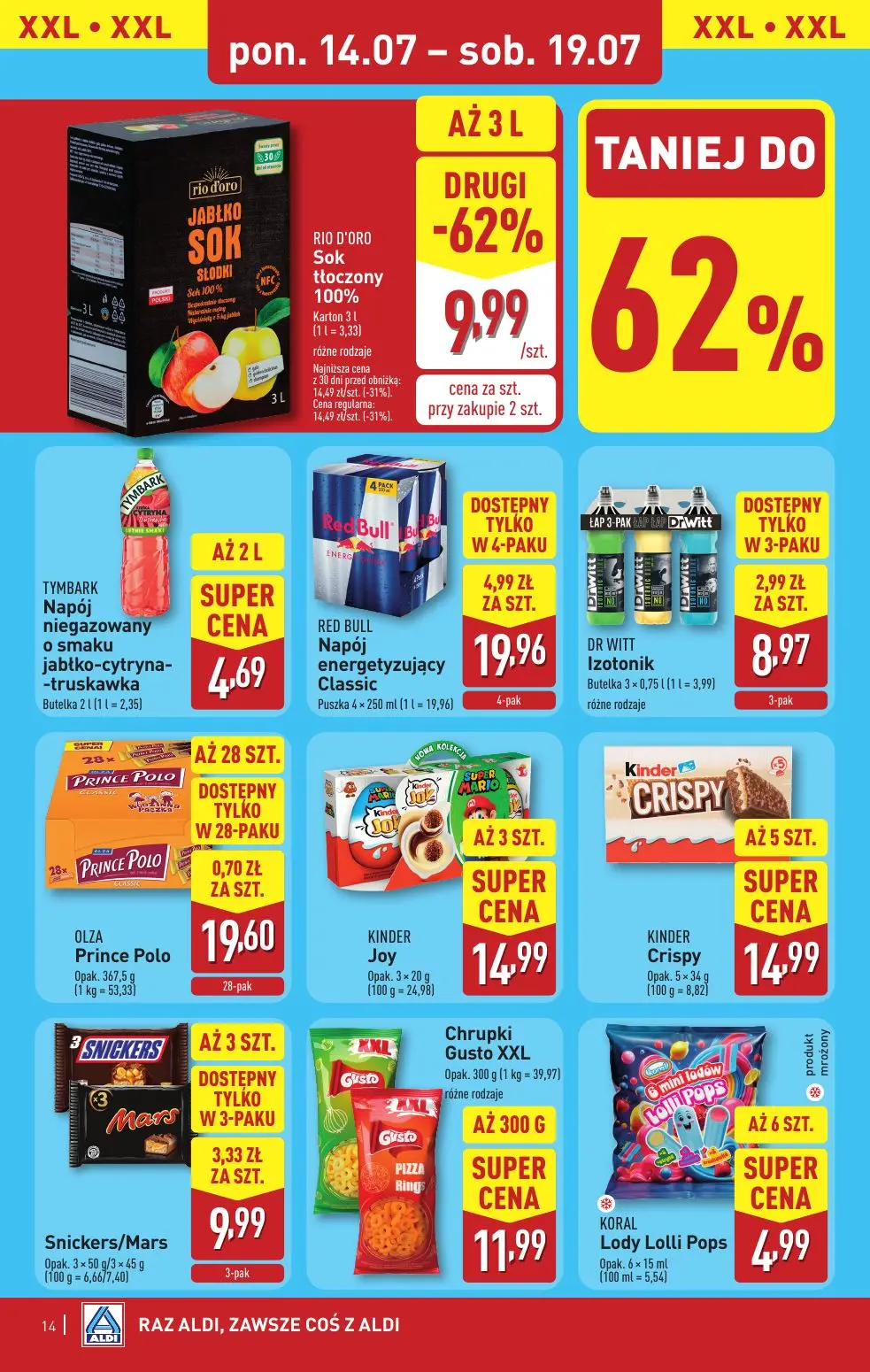 gazetka promocyjna ALDI Raz ALDI, zawsze coś z ALDI - Strona 14