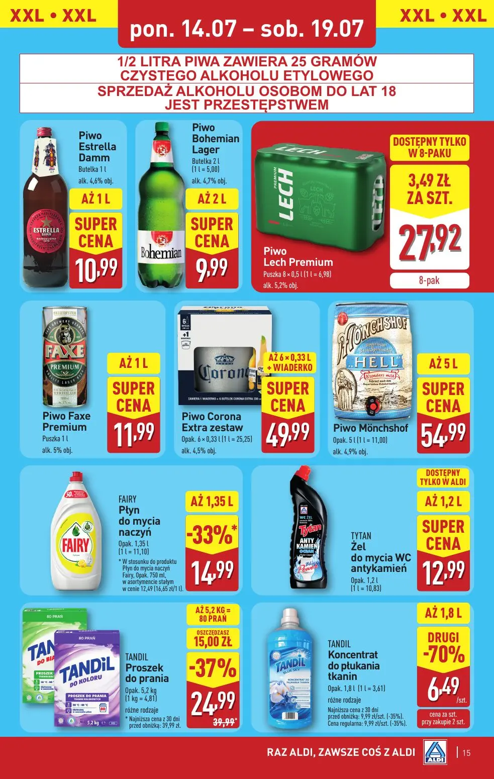 gazetka promocyjna ALDI Raz ALDI, zawsze coś z ALDI - Strona 15