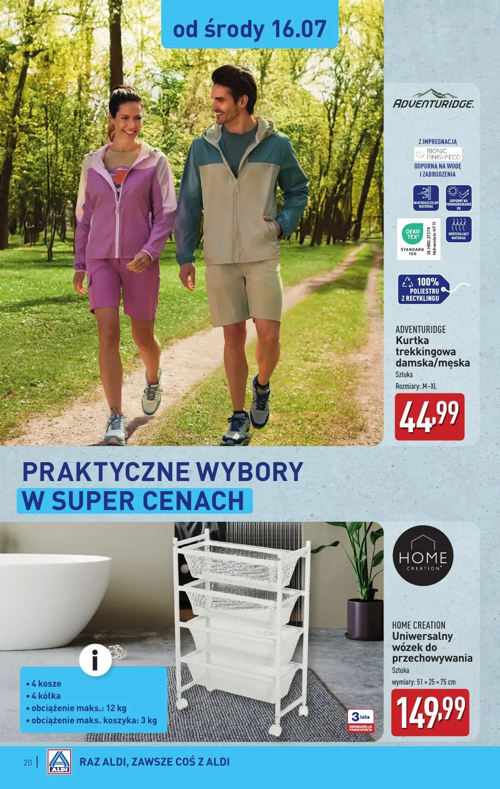 gazetka promocyjna ALDI Raz ALDI, zawsze coś z ALDI - Strona 20