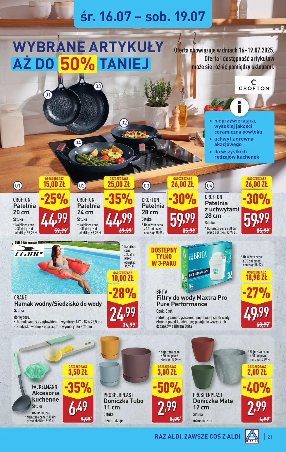 gazetka promocyjna ALDI Raz ALDI, zawsze coś z ALDI - Strona 21