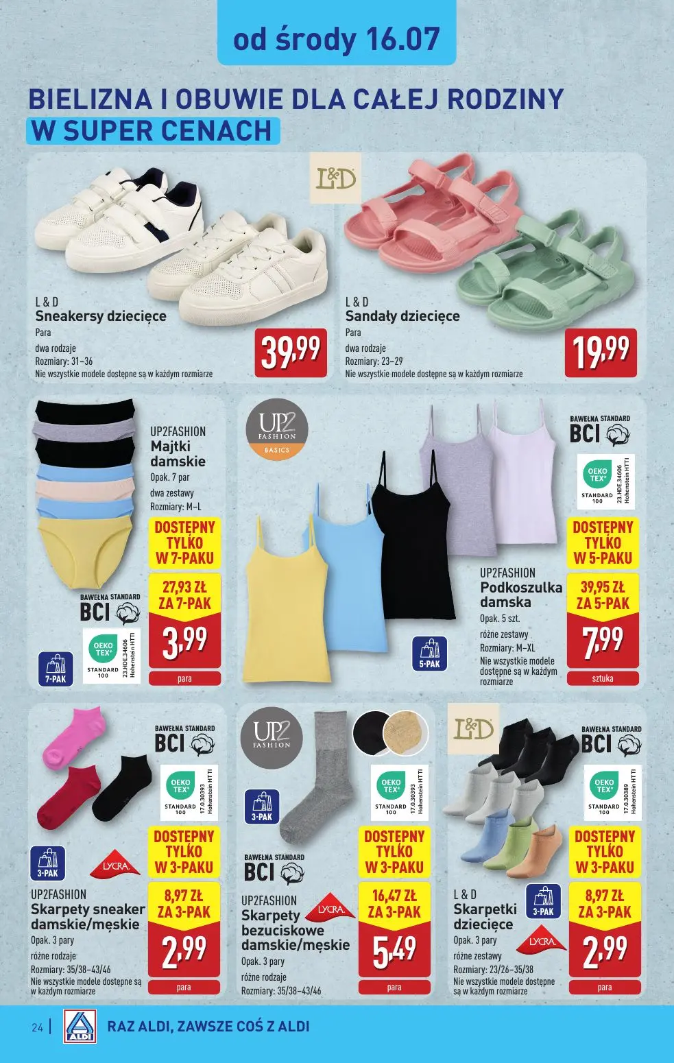 gazetka promocyjna ALDI Raz ALDI, zawsze coś z ALDI - Strona 24