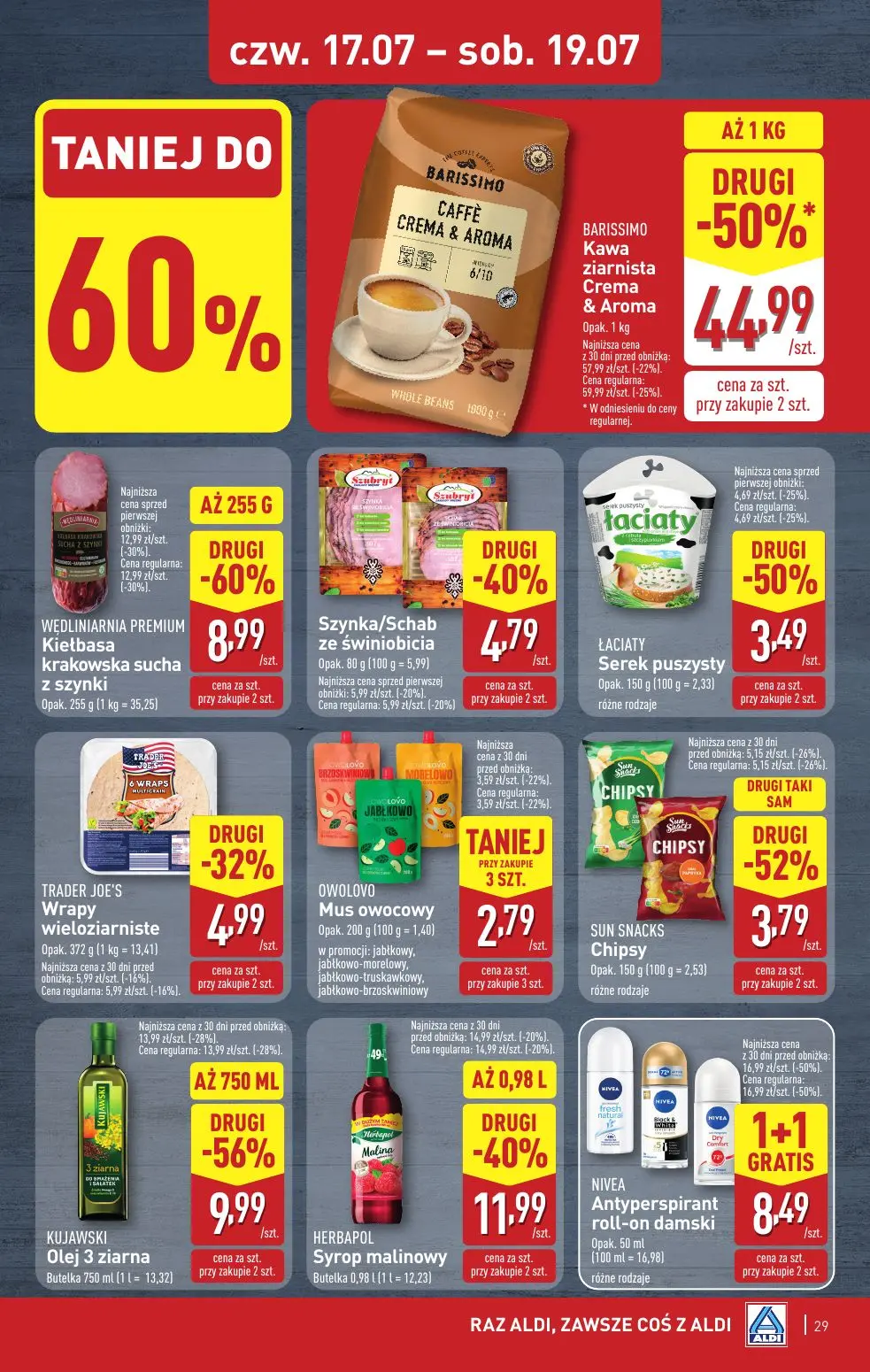 gazetka promocyjna ALDI Raz ALDI, zawsze coś z ALDI - Strona 29