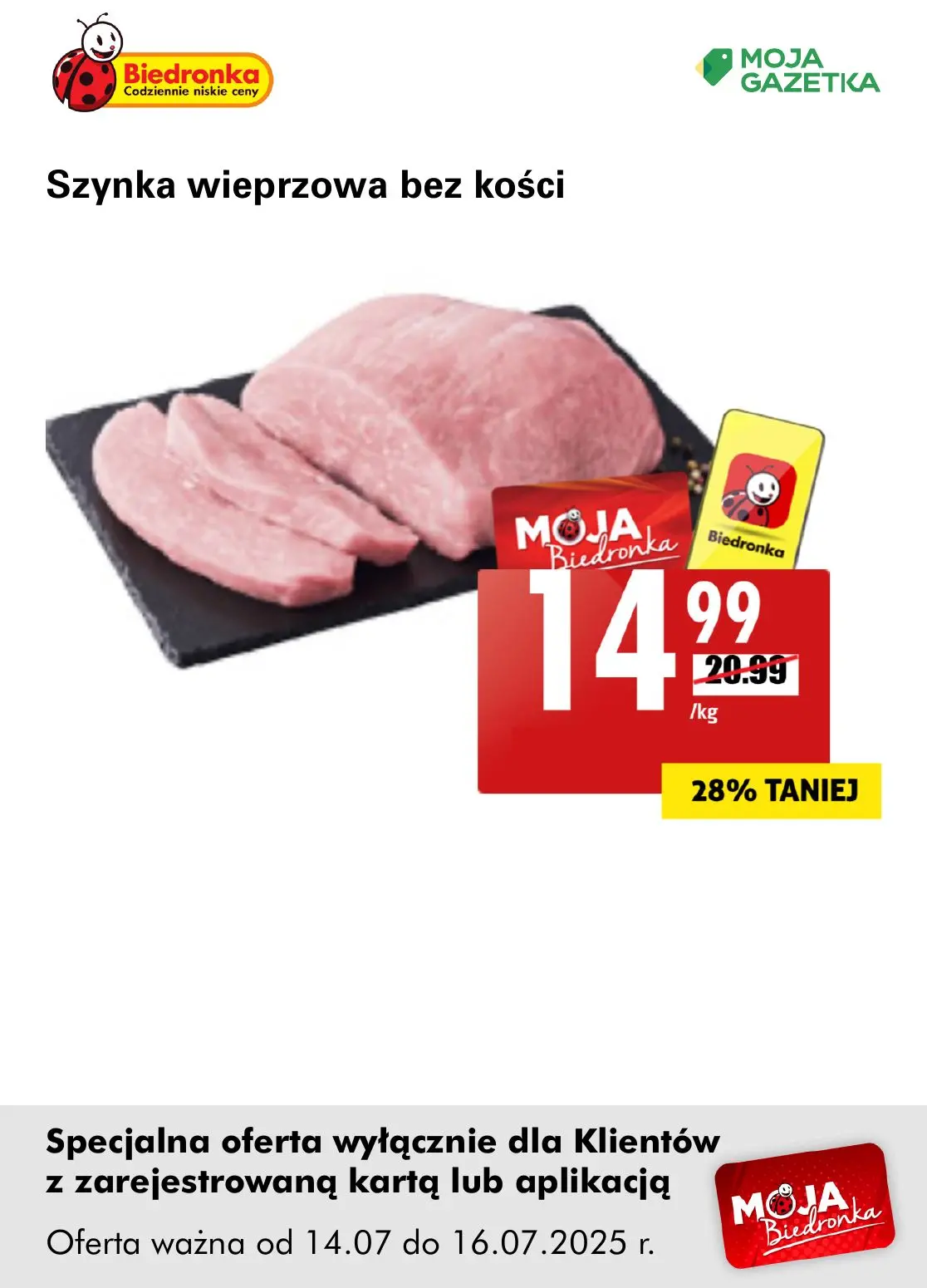 gazetka promocyjna Biedronka Oferta z kartą Moja Biedronka - Strona 3