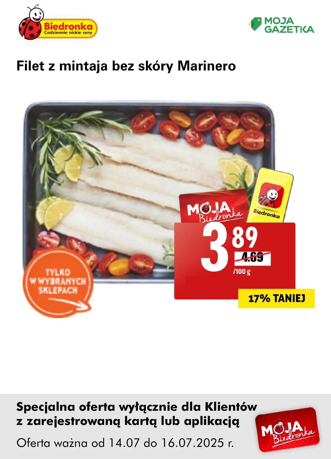 gazetka promocyjna Biedronka Oferta z kartą Moja Biedronka - Strona 5