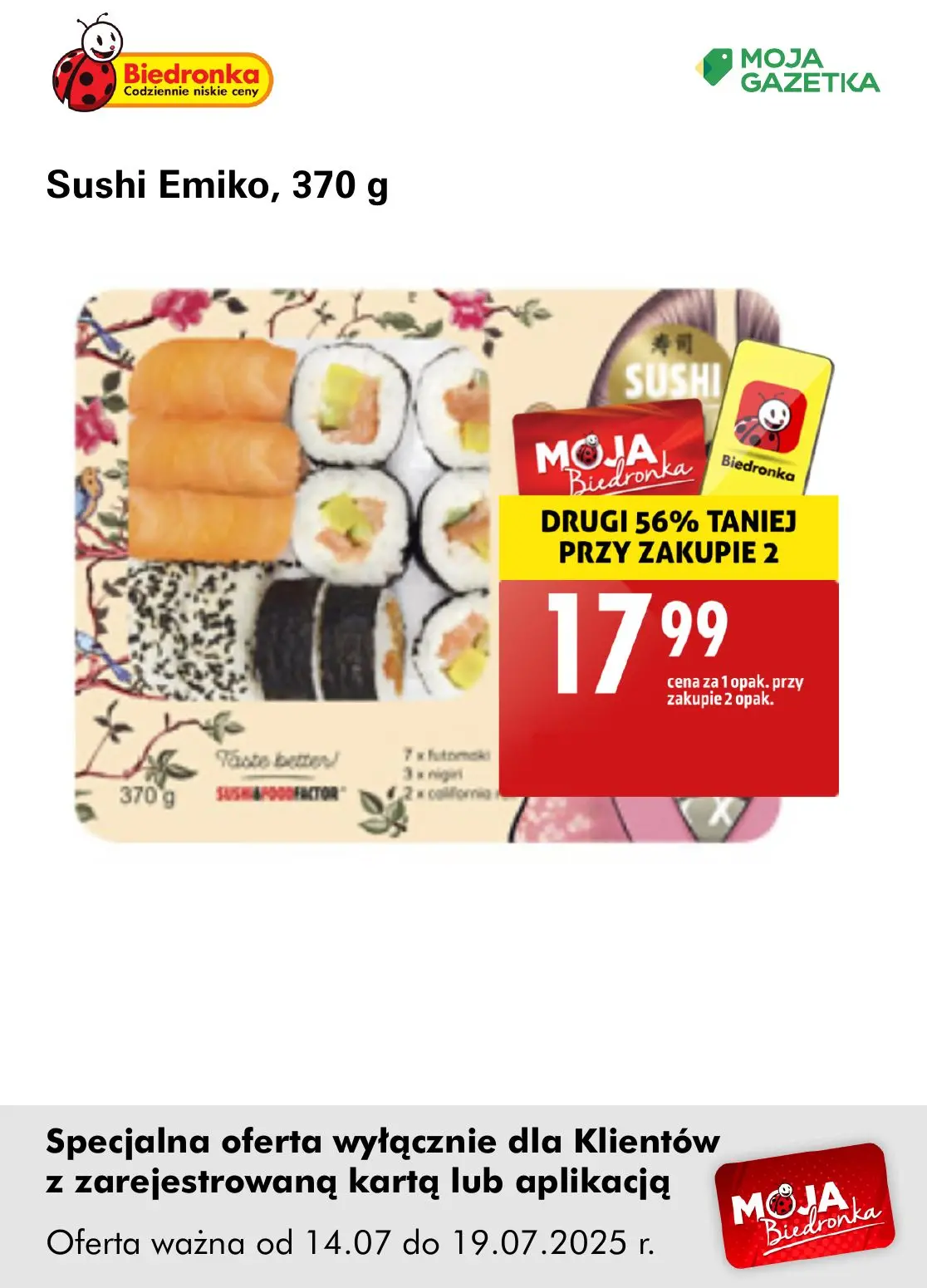 gazetka promocyjna Biedronka Oferta z kartą Moja Biedronka - Strona 10