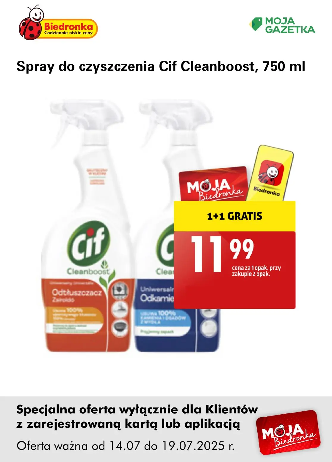 gazetka promocyjna Biedronka Oferta z kartą Moja Biedronka - Strona 12