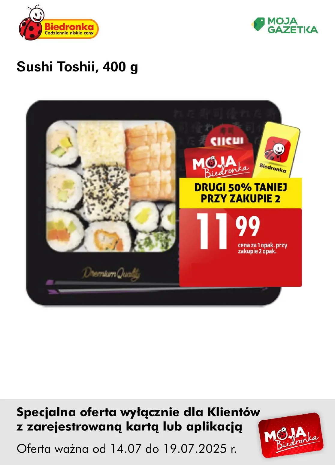 gazetka promocyjna Biedronka Oferta z kartą Moja Biedronka - Strona 15