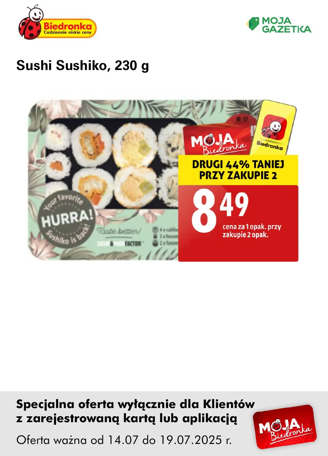 gazetka promocyjna Biedronka Oferta z kartą Moja Biedronka - Strona 17