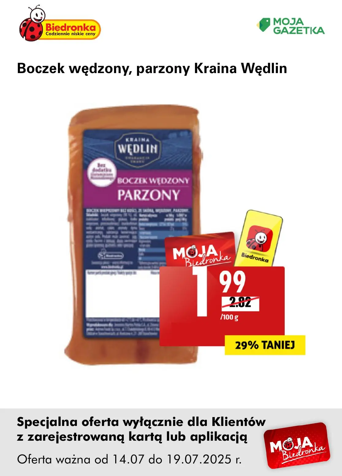 gazetka promocyjna Biedronka Oferta z kartą Moja Biedronka - Strona 18