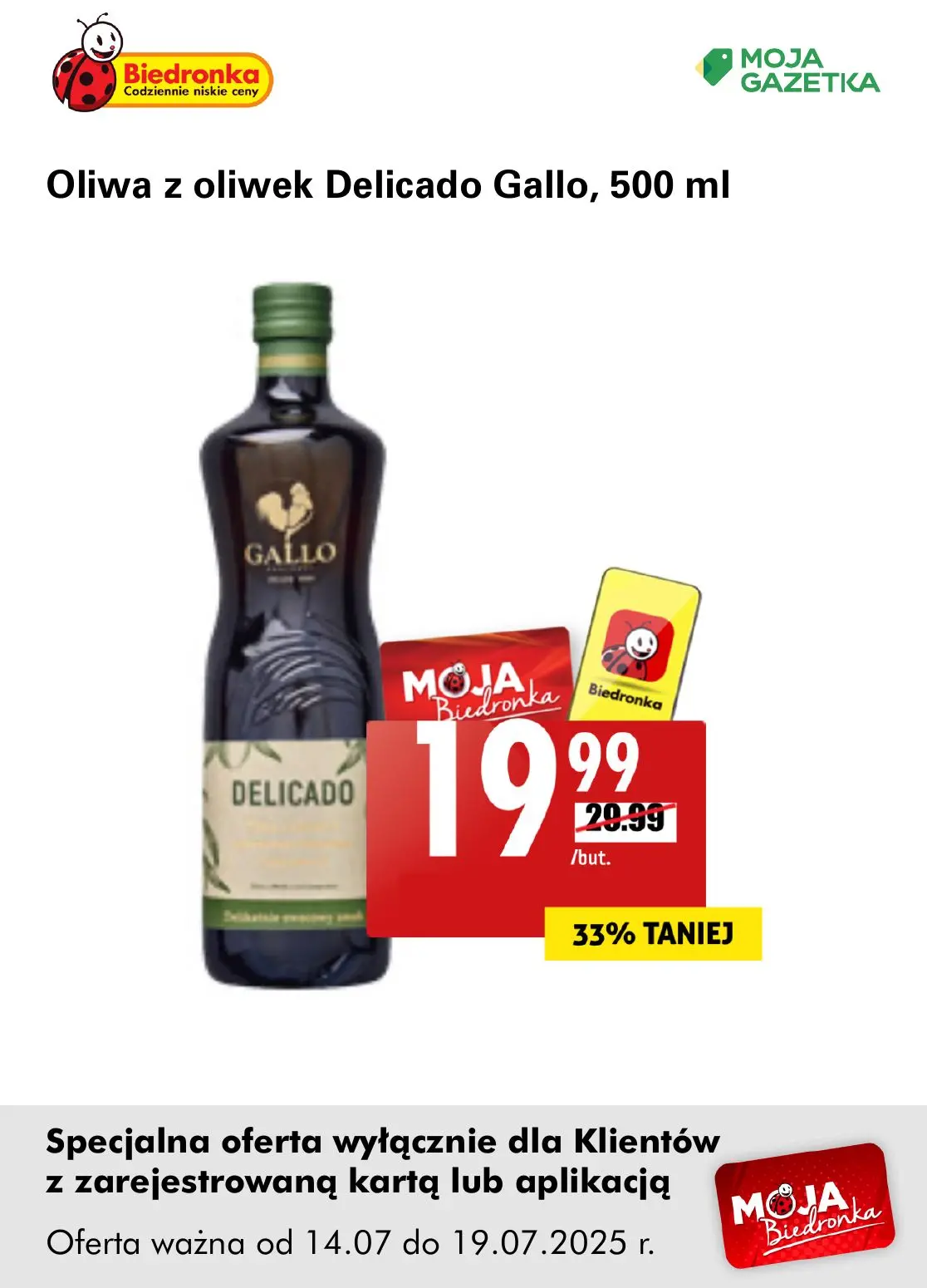gazetka promocyjna Biedronka Oferta z kartą Moja Biedronka - Strona 19