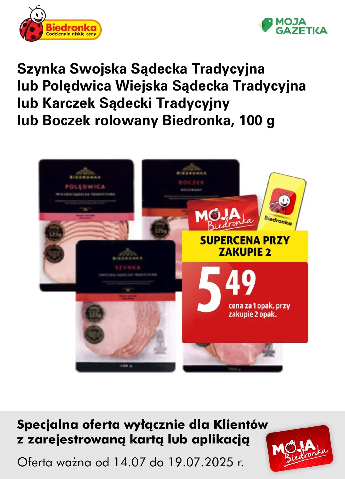 gazetka promocyjna Biedronka Oferta z kartą Moja Biedronka - Strona 23
