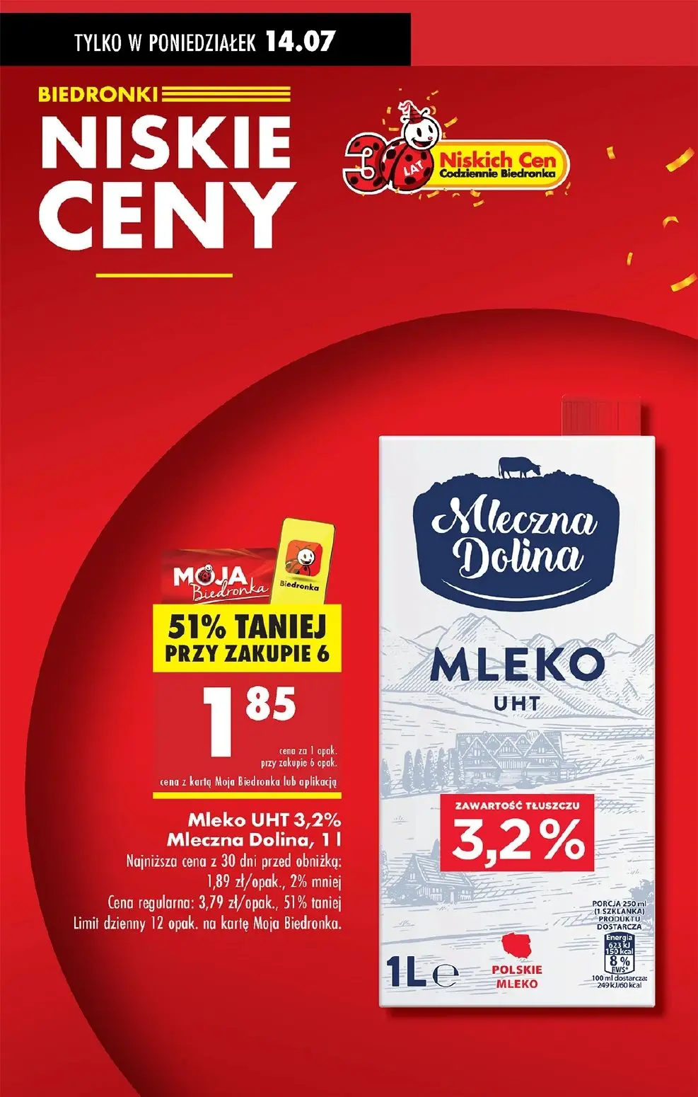 gazetka promocyjna Biedronka Od poniedziałku - Strona 2