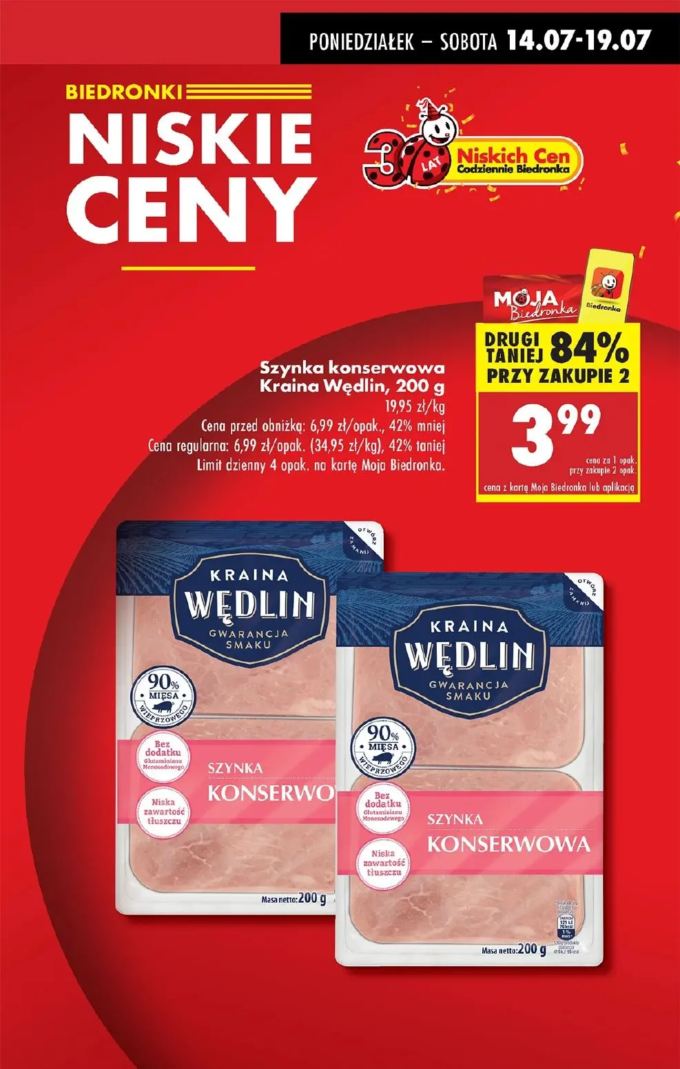 gazetka promocyjna Biedronka Od poniedziałku - Strona 7