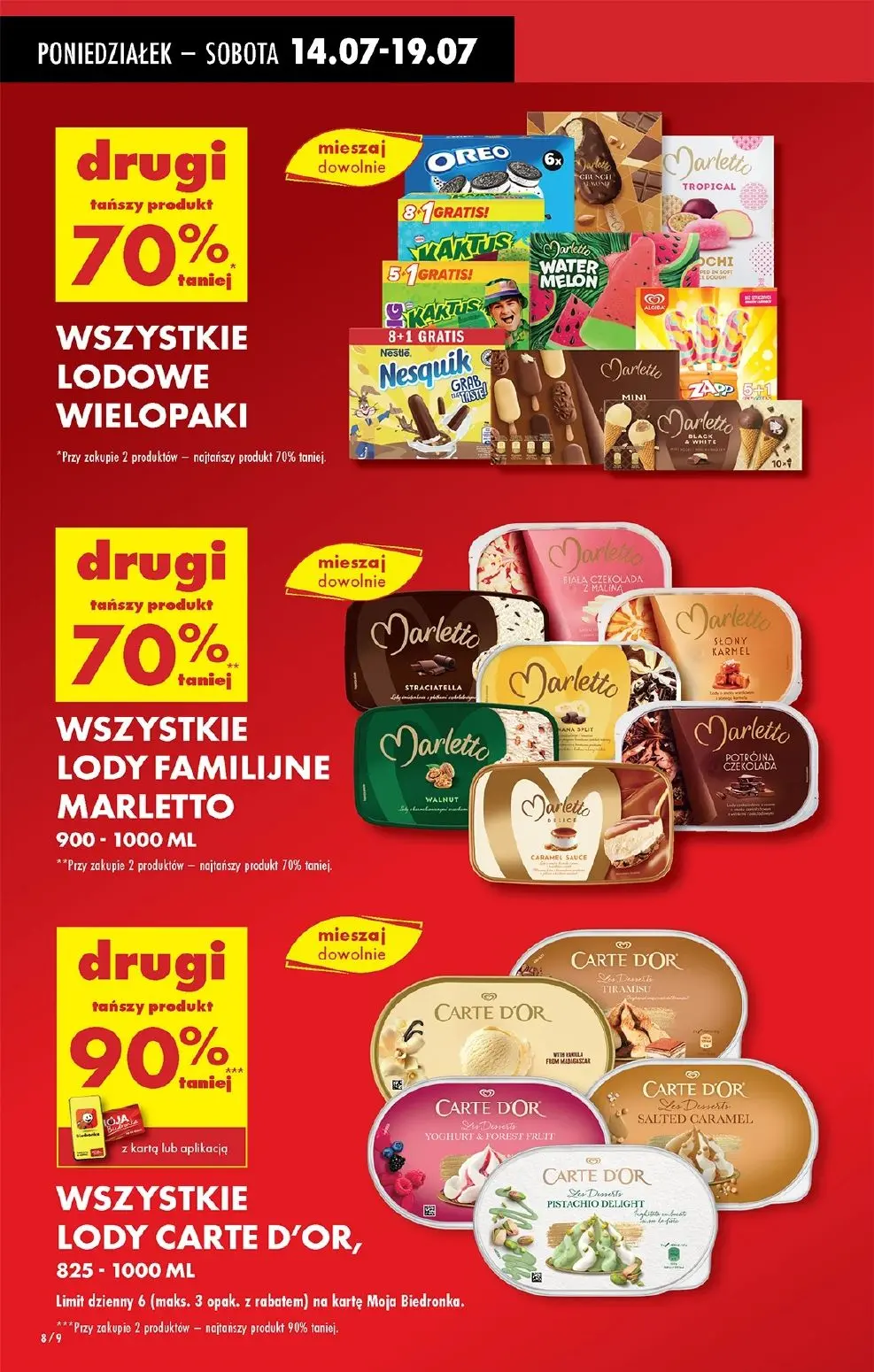 gazetka promocyjna Biedronka Od poniedziałku - Strona 10