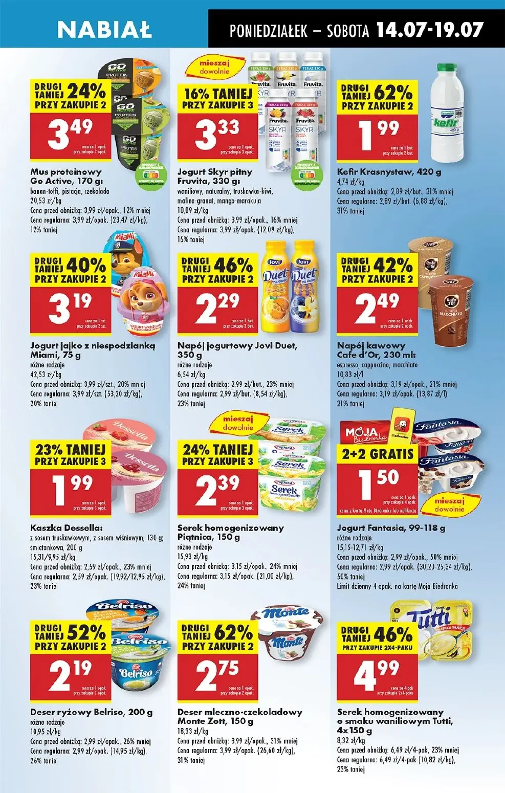 gazetka promocyjna Biedronka Od poniedziałku - Strona 37