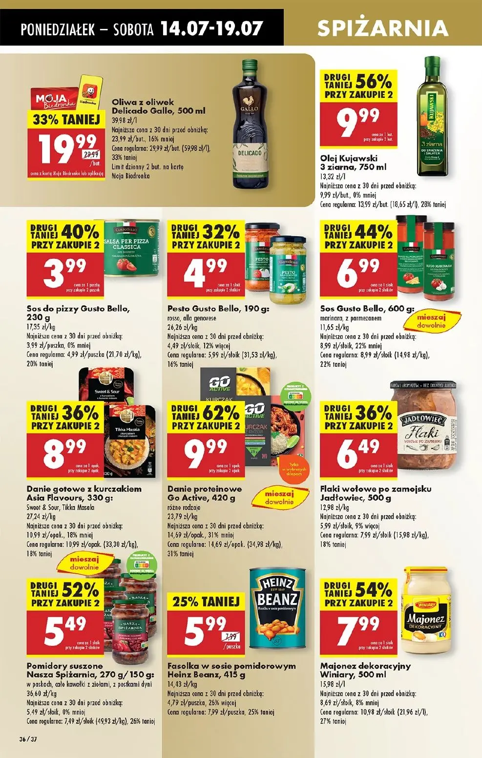 gazetka promocyjna Biedronka Od poniedziałku - Strona 42