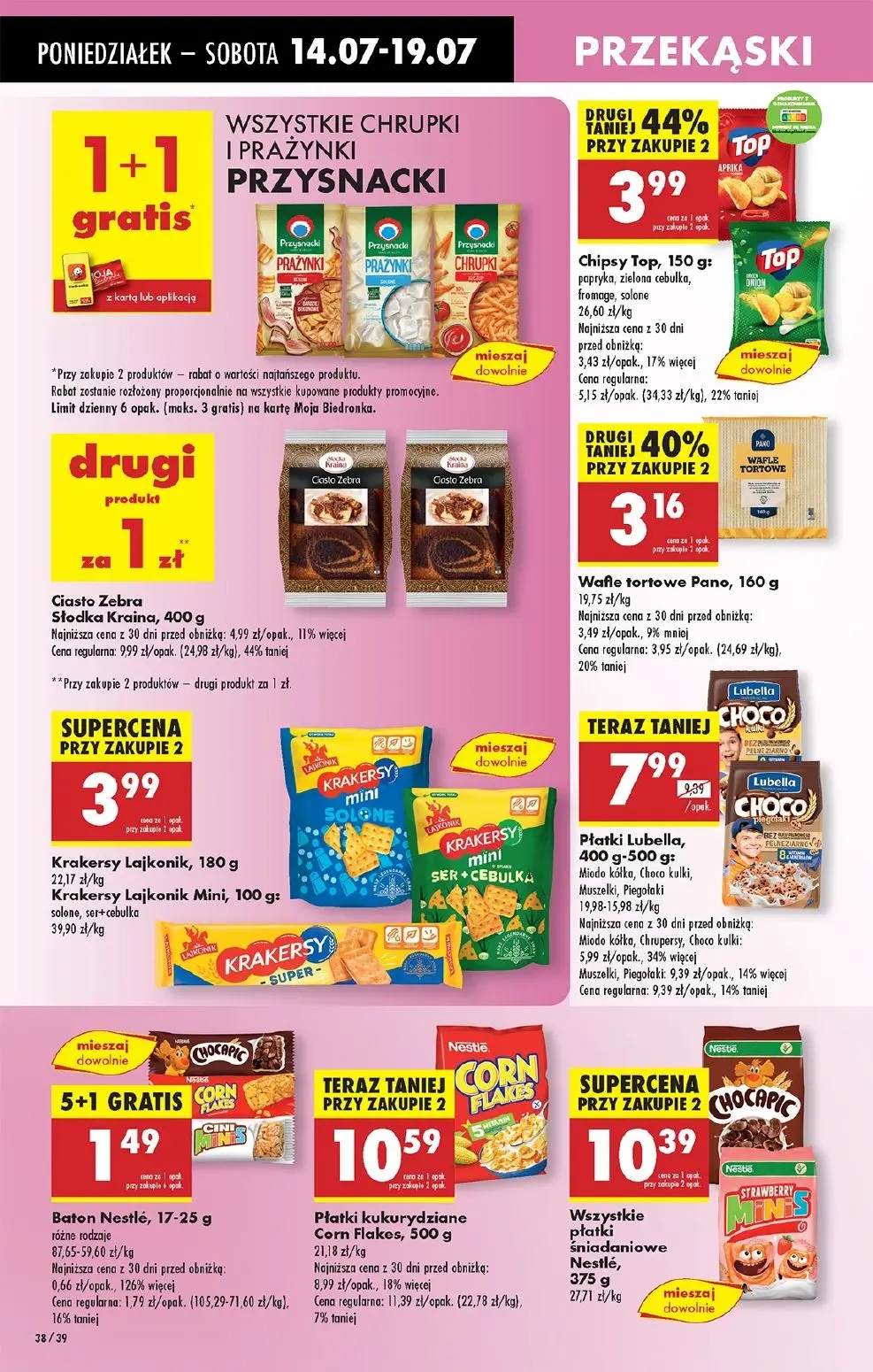 gazetka promocyjna Biedronka Od poniedziałku - Strona 44