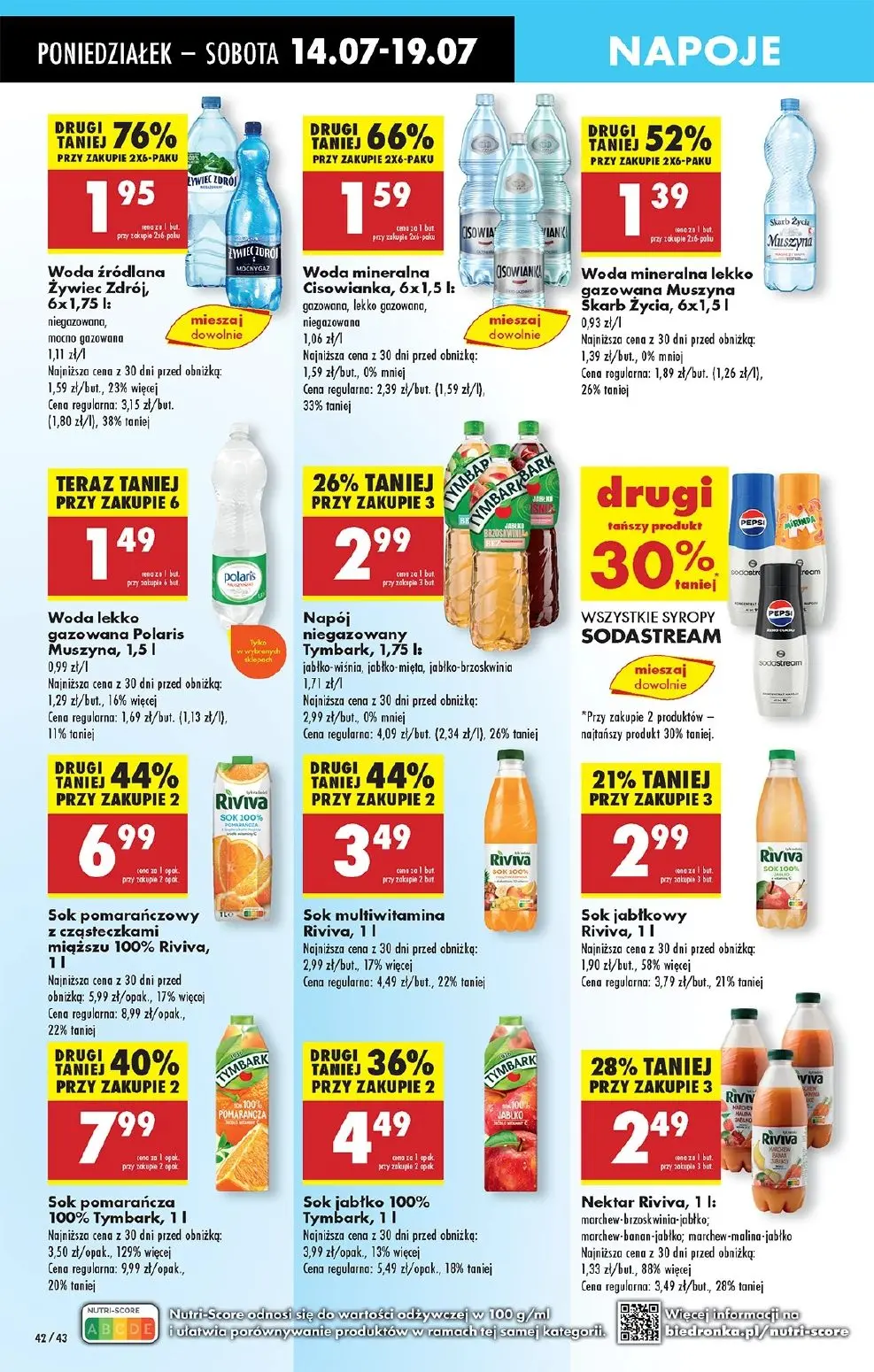 gazetka promocyjna Biedronka Od poniedziałku - Strona 48