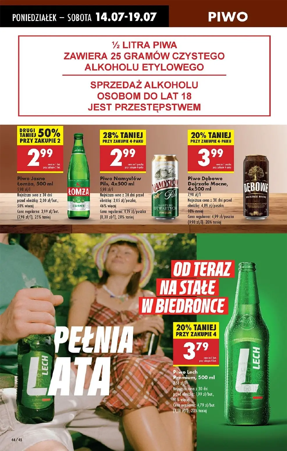 gazetka promocyjna Biedronka Od poniedziałku - Strona 50