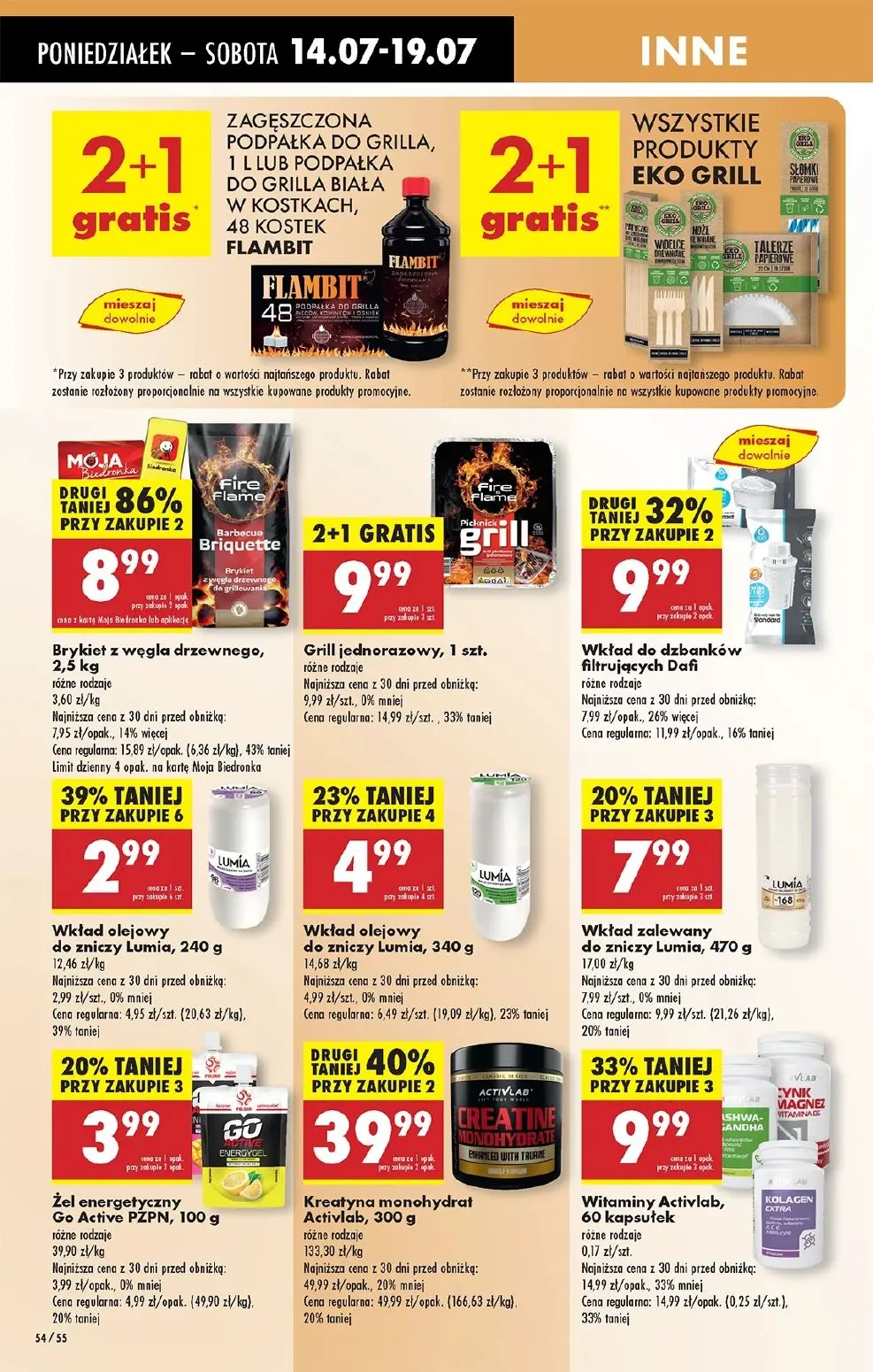 gazetka promocyjna Biedronka Od poniedziałku - Strona 62