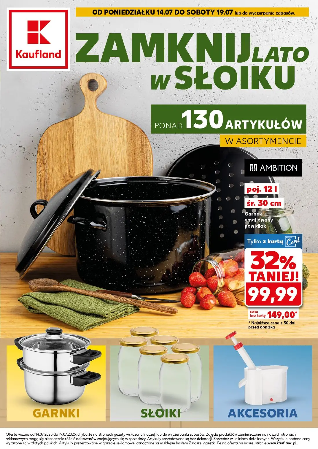 gazetka promocyjna Kaufland Gotowanie - Strona 1