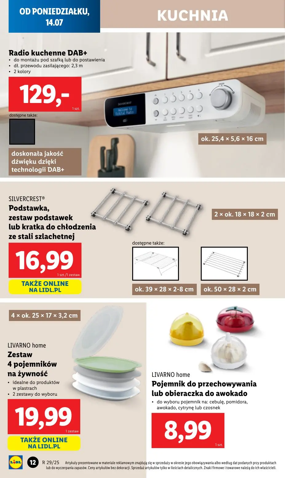 gazetka promocyjna LIDL Katalog okazji - Strona 14