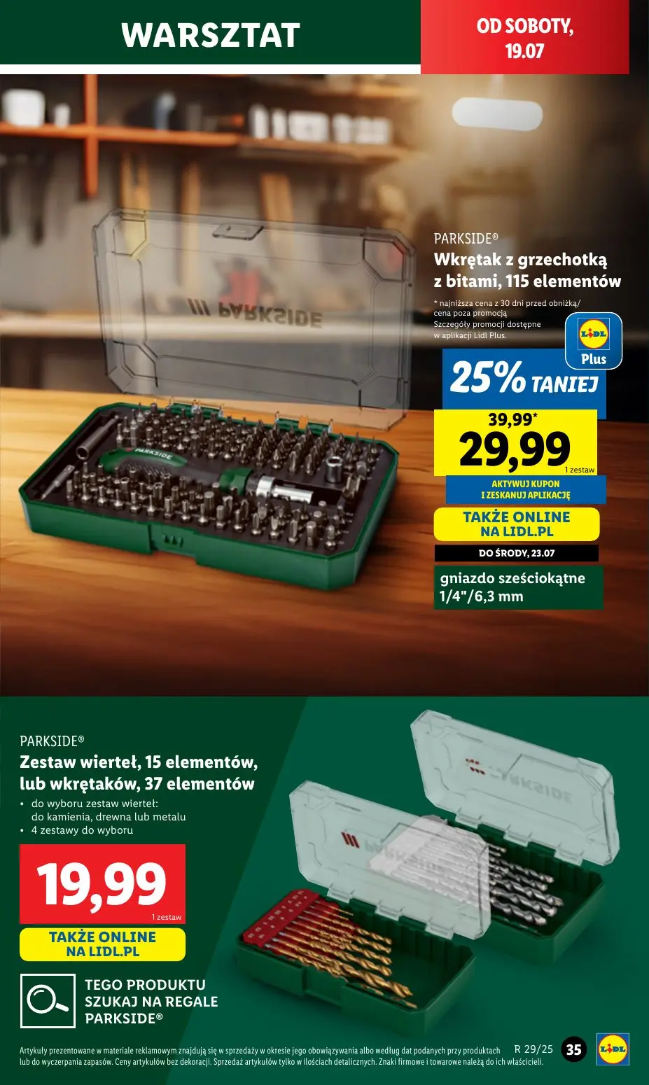 gazetka promocyjna LIDL Katalog okazji - Strona 45