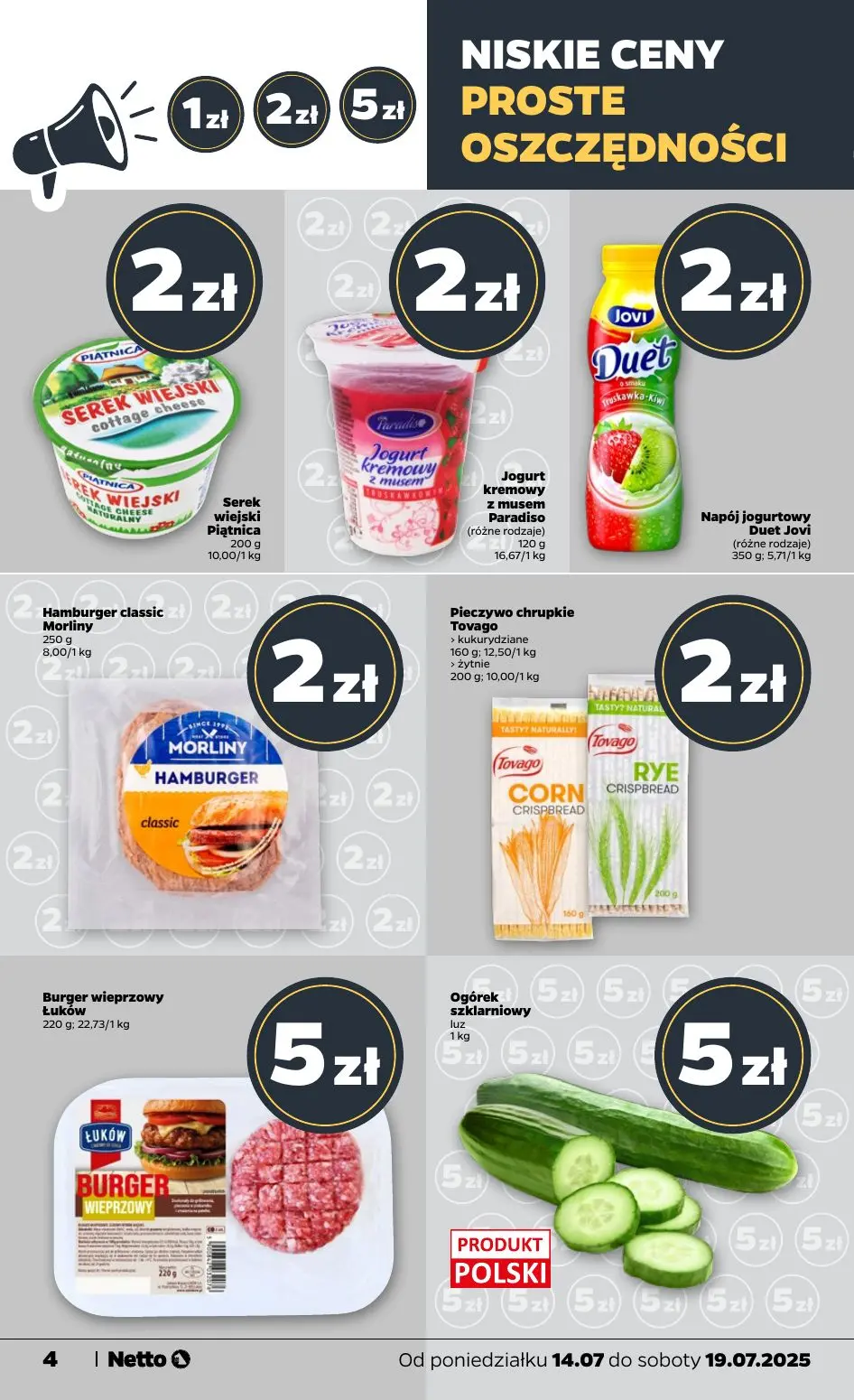 gazetka promocyjna NETTO Tanio i świeżo - Strona 4