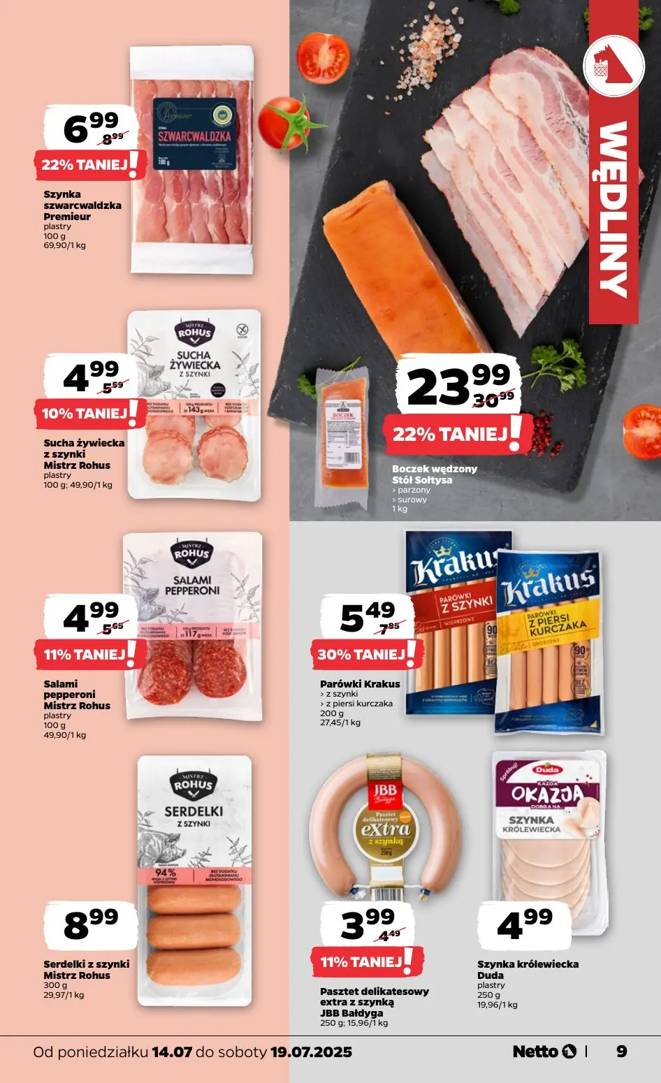 gazetka promocyjna NETTO Tanio i świeżo - Strona 9