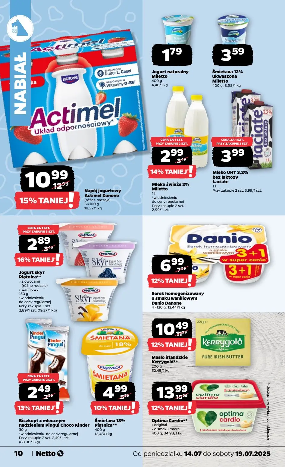 gazetka promocyjna NETTO Tanio i świeżo - Strona 10