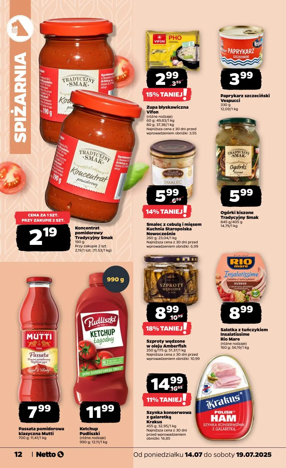 gazetka promocyjna NETTO Tanio i świeżo - Strona 12