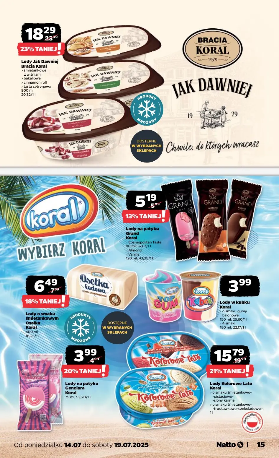 gazetka promocyjna NETTO Tanio i świeżo - Strona 15