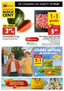 Gazetka promocyjna Biedronka, ważna od 2025-07-17 do 2025-07-19.