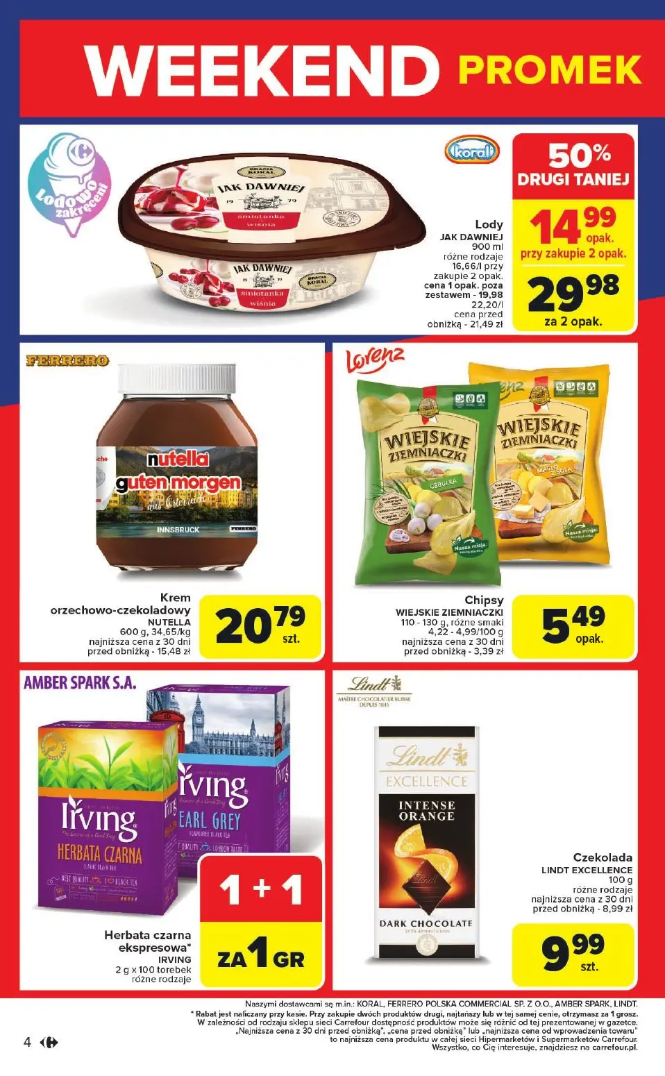 gazetka promocyjna Carrefour Weekend od czwartku - Strona 4