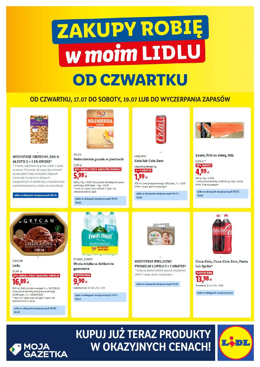 gazetka promocyjna LIDL Zakupy robię w moim Lidlu od czwartku - Strona 1