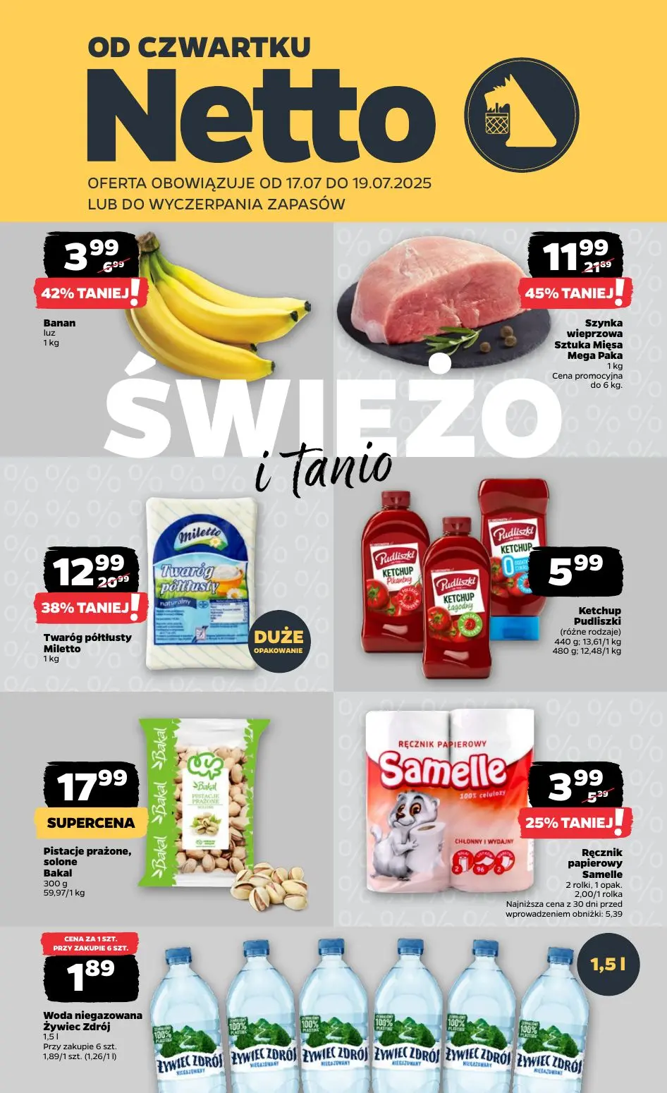 gazetka promocyjna NETTO Świeżo i tanio - Strona 1