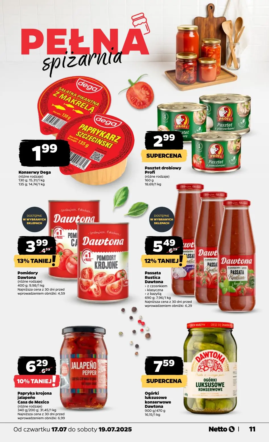 gazetka promocyjna NETTO Świeżo i tanio - Strona 11