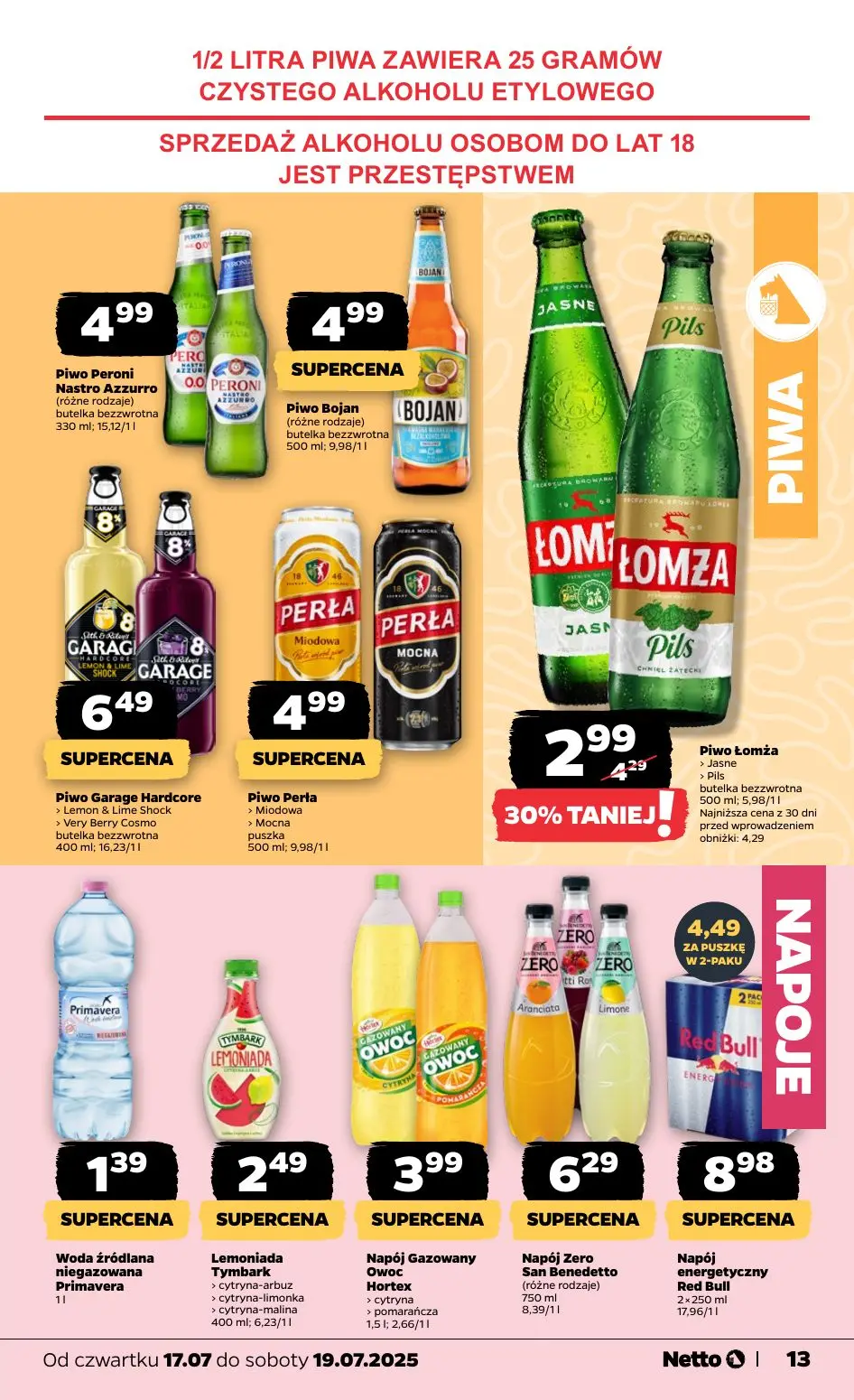 gazetka promocyjna NETTO Świeżo i tanio - Strona 13