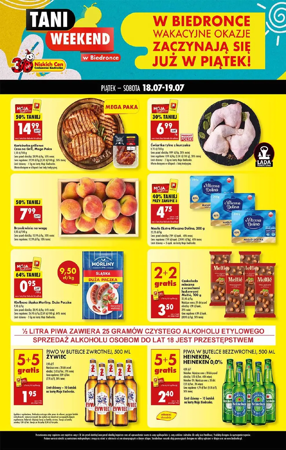 gazetka promocyjna Biedronka Tani weekend - Strona 1