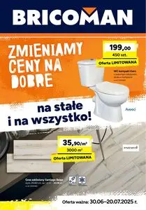Gazetka promocyjna BRICOMAN, ważna od 2025-06-30 do 2025-07-20.